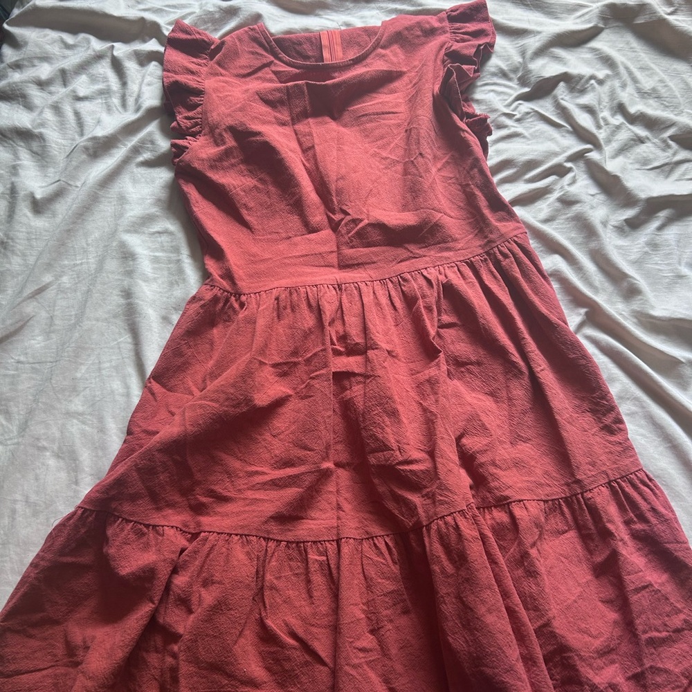 Adorable Red Casual Dress